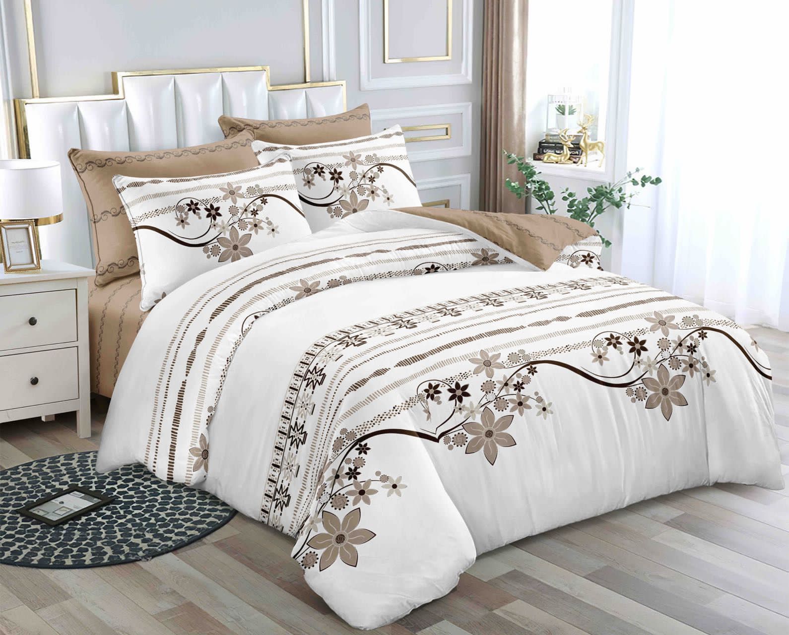 Double sided Heavy Cotton Binded duvet
