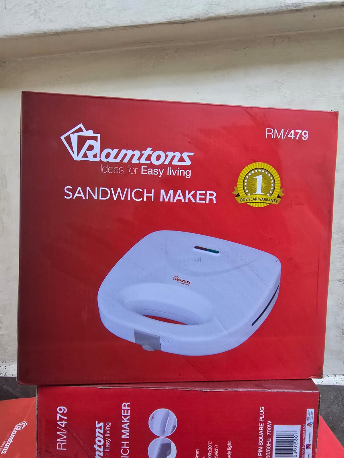 Ramtons sandwich maker tooster