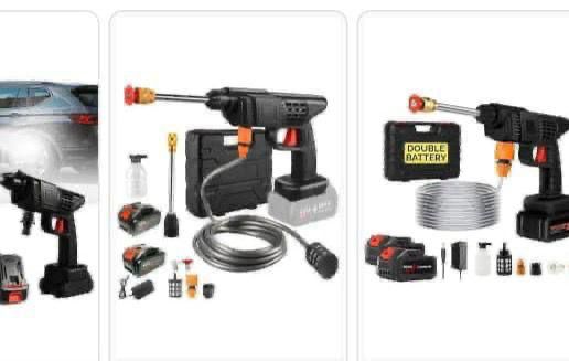 Wireless Car Wash Spray Gun Machine with Portable Lithium Battery