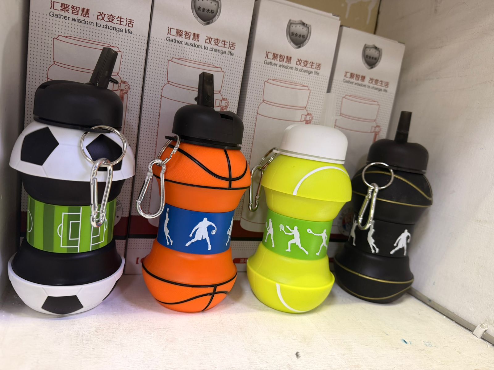 Kids Silicone water bottles