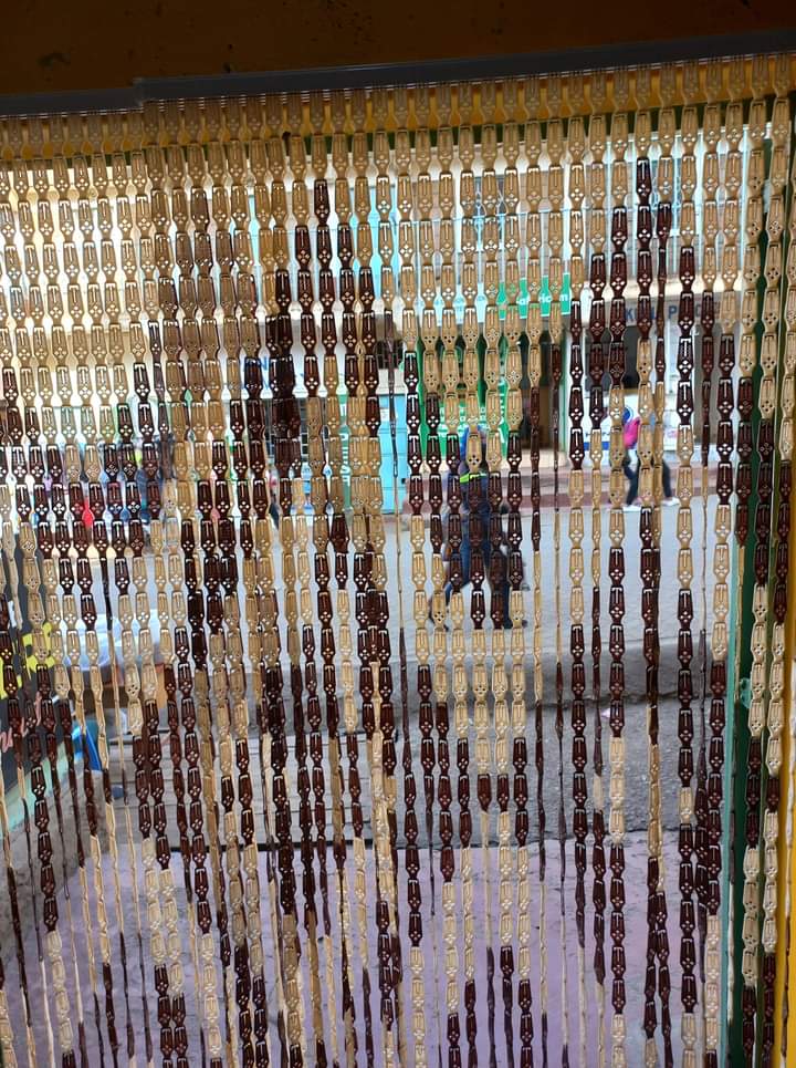 Plastic beads Indoor/outdoor Curtain