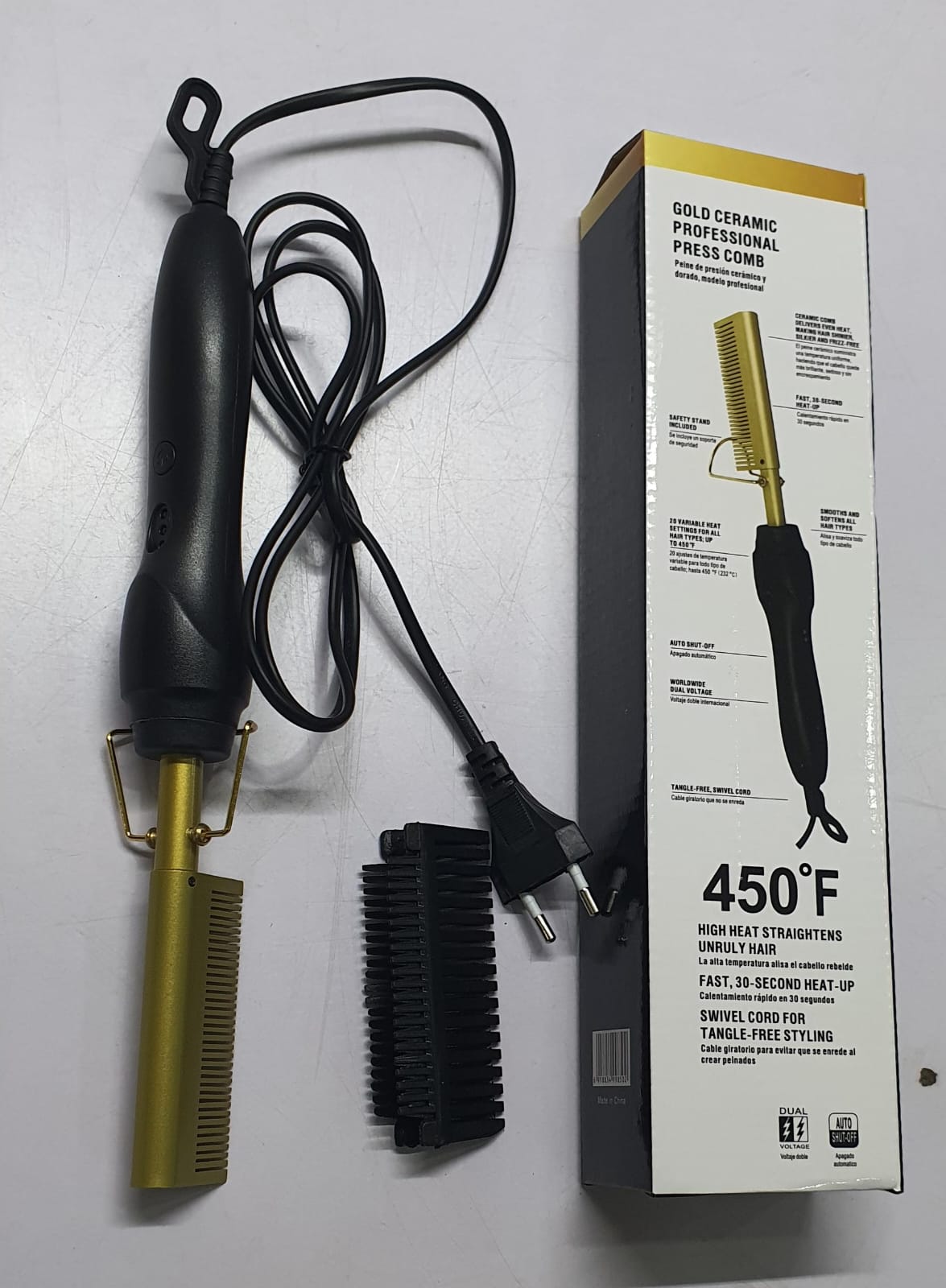Hot comb, Wig comb